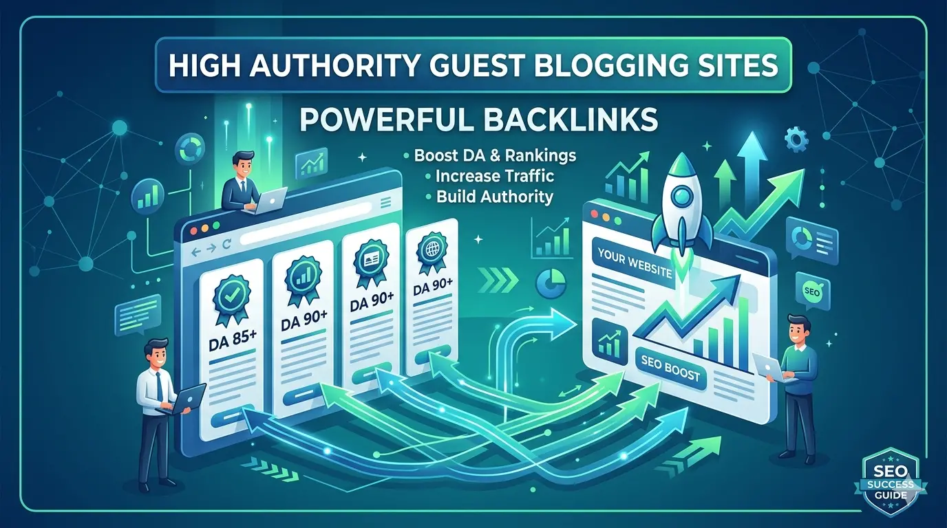 High Authority Guest Blogging Sites for Powerful Backlinks