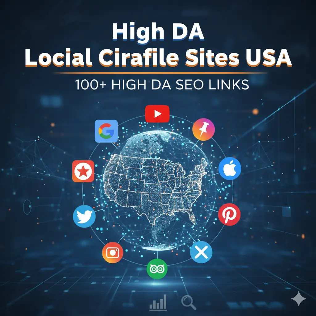 High DA Local Citation Sites List USA