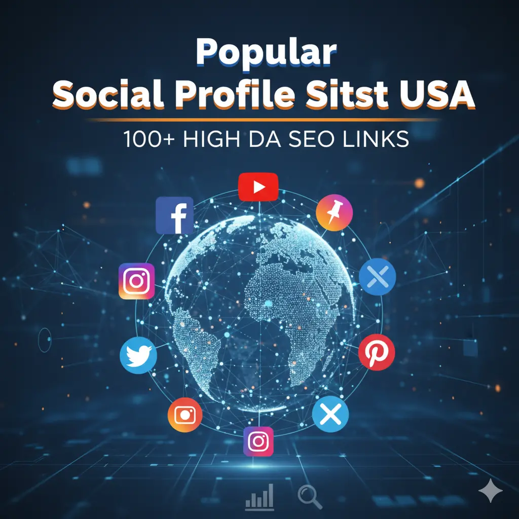 Popular Social Profile Sites List USA