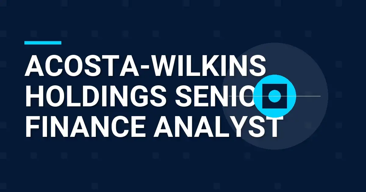 Acosta-Wilkins Holdings Senior Finance Analyst