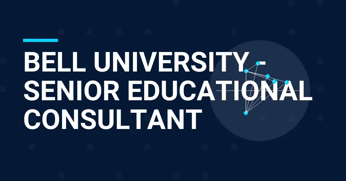 Bell University - Senior Educational Consultant