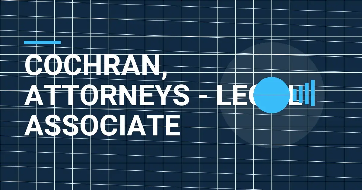 Cochran, Attorneys - Legal Associate