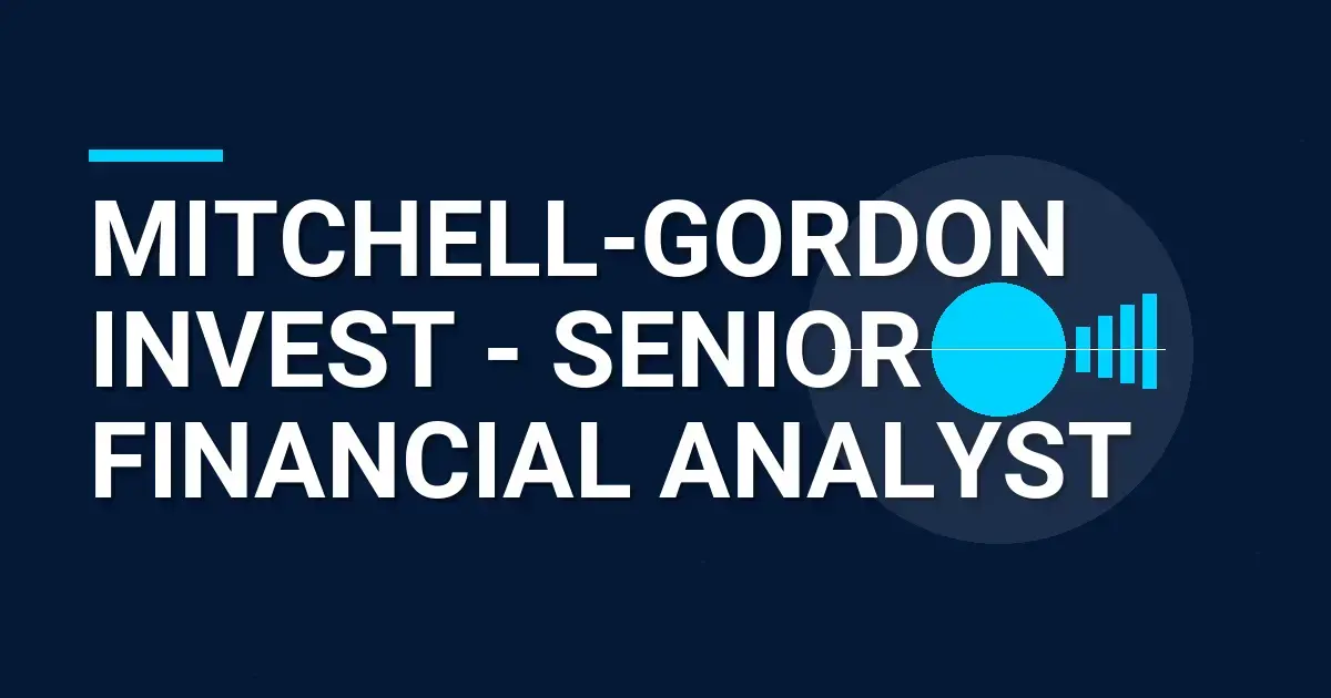 Mitchell-Gordon Invest - Senior Financial Analyst