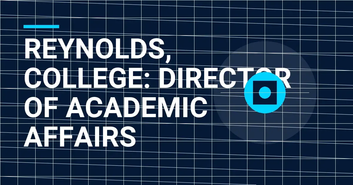 Reynolds, College: Director of Academic Affairs
