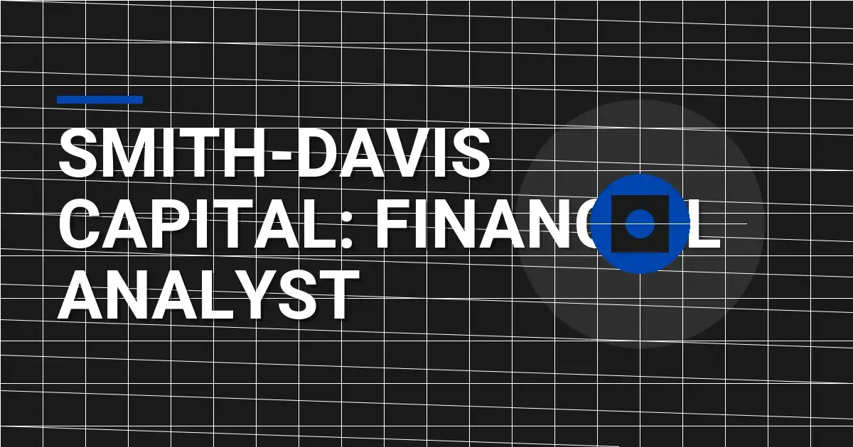 Smith-Davis Capital: Financial Analyst