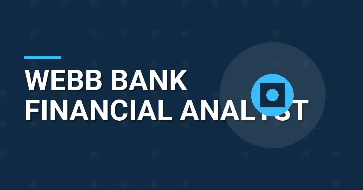 Webb Bank Financial Analyst