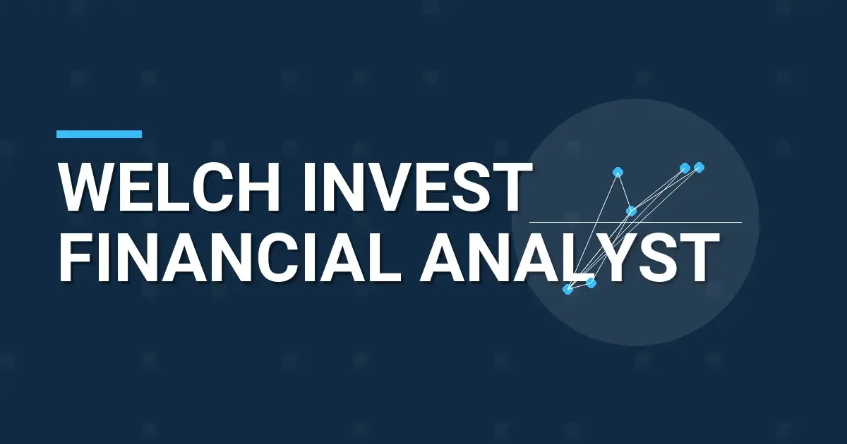 Welch Invest Financial Analyst