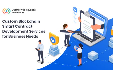 Custom Blockchain Smart Contract Development Services for Business Needs
