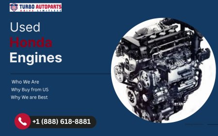 Restore Your Honda’s Power with Quality Used Honda Engines from TurboAutoParts