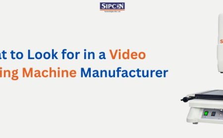 What to Look for in a Video Measuring Machine Manufacturer