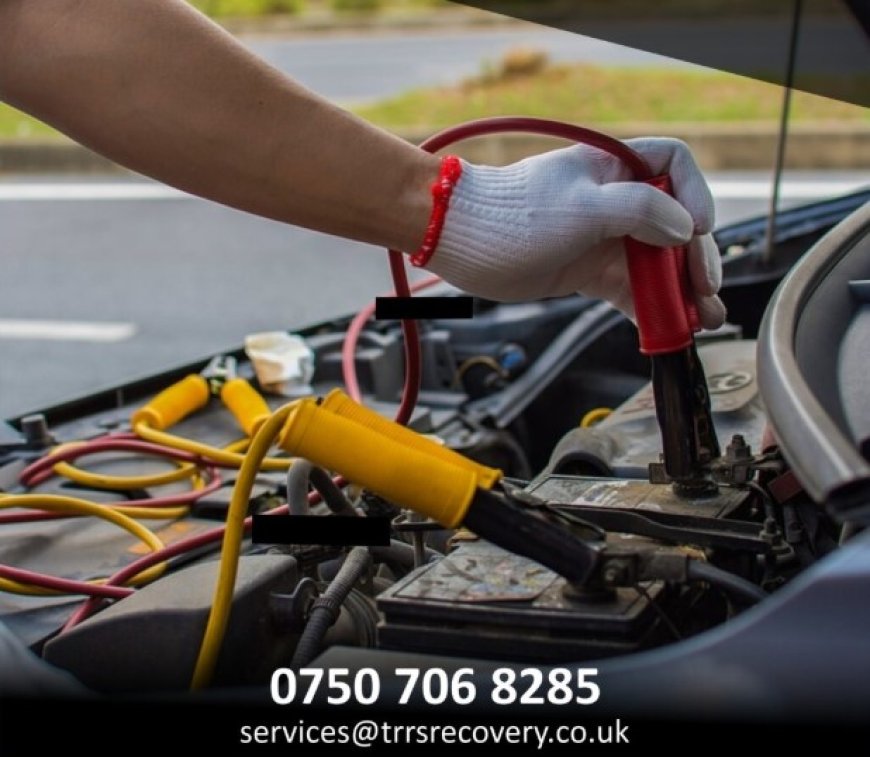 24/7 Jump Start Service Near Me | TRS Recovery