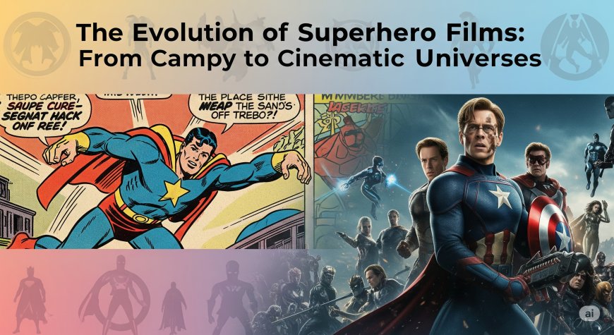 The Evolution of Superhero Films: From Campy to Cinematic Universes
