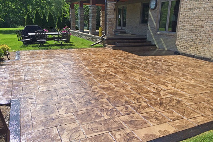 Stamped Concrete: The Stylish and Durable Solution for Your Outdoor Spaces