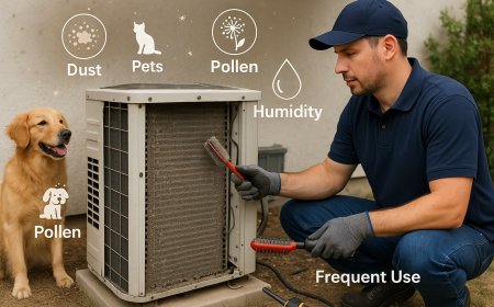 Which factors increase the need for AC Coil Cleaning?