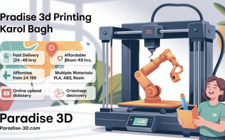 Affordable & Best 3D Printing Service in Karol Bagh – Fast, Custom & Local Solutions