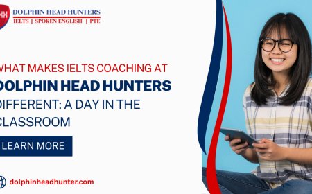 What Makes IELTS Coaching at Dolphin Head Hunters Different: A Day in the Classroom