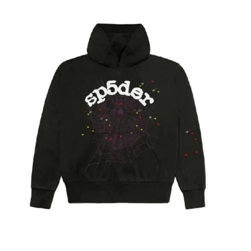 Sp5der Clothing’s Black Spider Hoodie: The Ultimate Blend of Street Style and Comfort