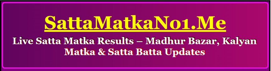 Smart Tips to Win Big in Satka Matka