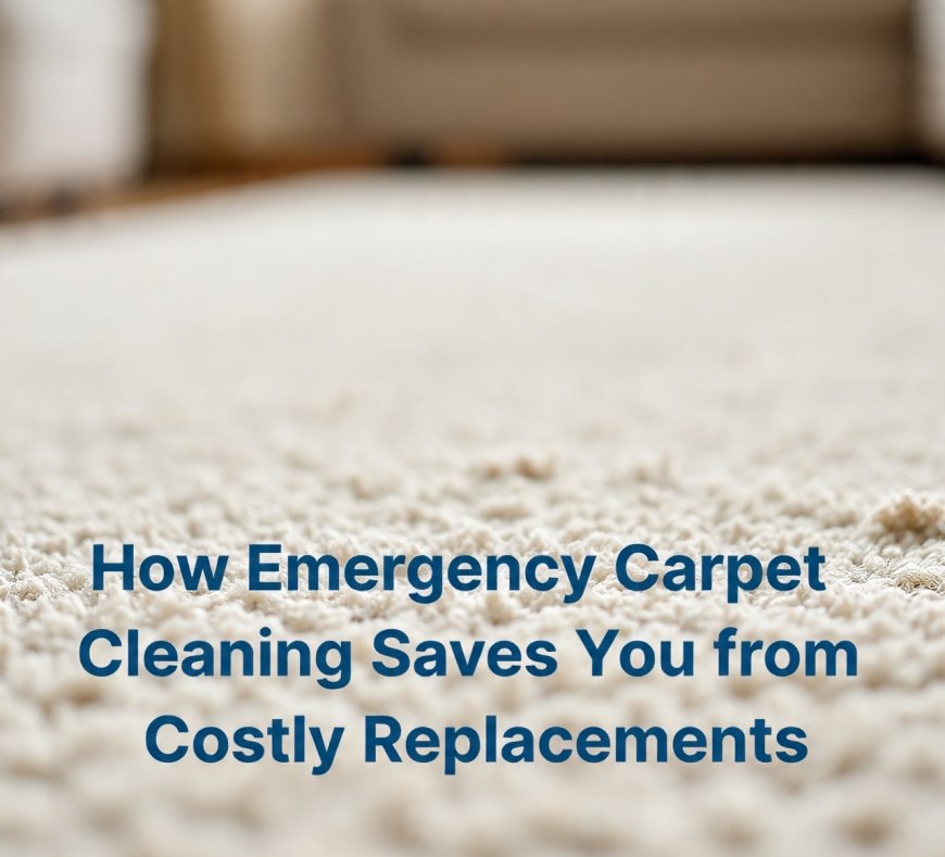 How Emergency Carpet Cleaning Saves You from Costly Replacements