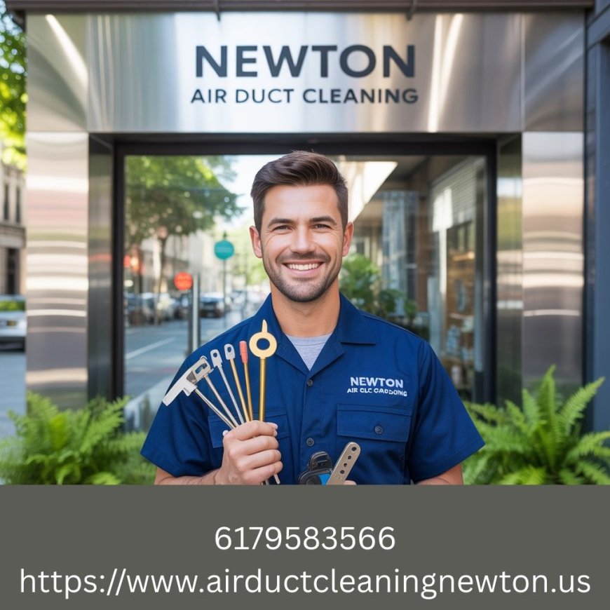 What is the process followed by Pure Air Duct Cleaning in Newton