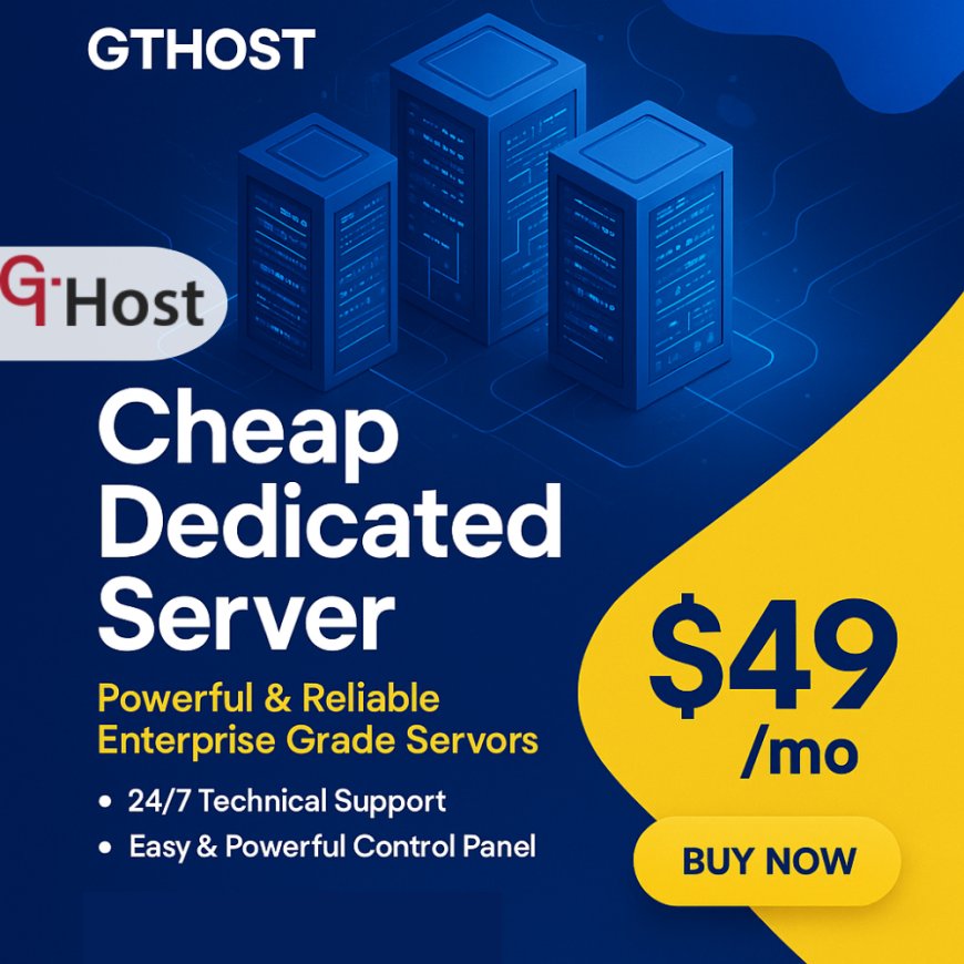 Buy Dedicated Servers Europe | SSD Storage & Affordable Plans